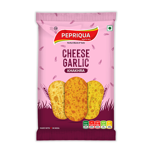 Cheese Garlic Khakhra